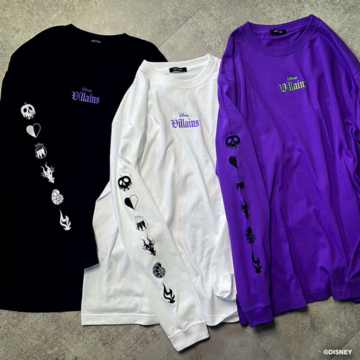 【DisneyVillains】Long-Tee shirt