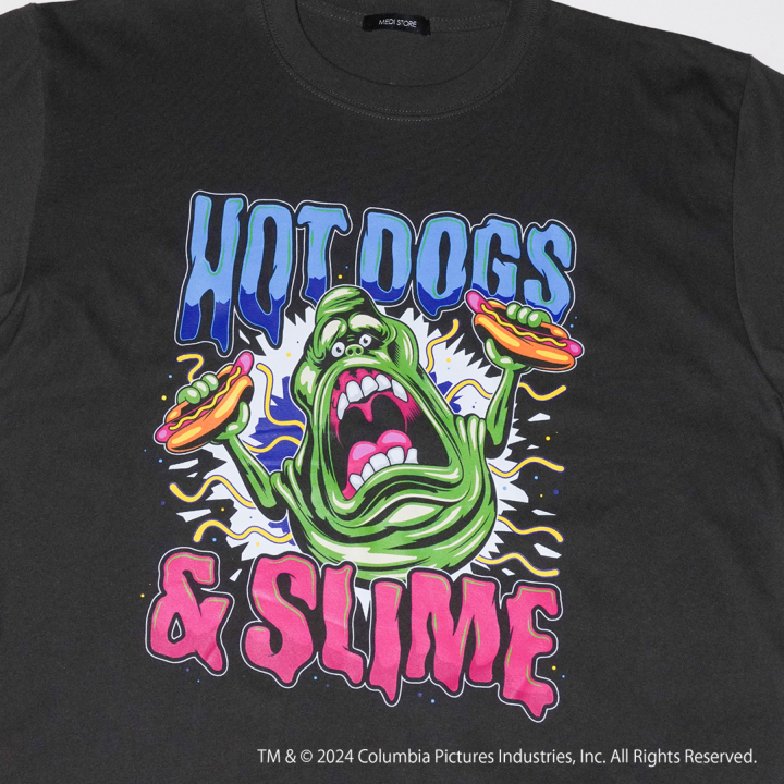 GHOSTBUSTERS】長袖T(HOTDOGS&SLIME)柄 GHOSTBUSTERS】長袖T(HOTDOGS&SLIME)柄