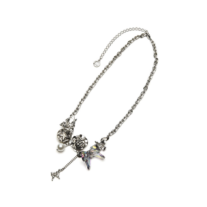 L_MODE】butterfly partネックレス