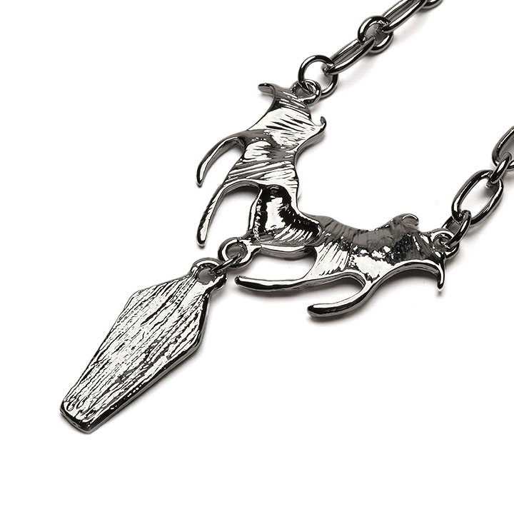 デビルwingハートチェーンチョーカー