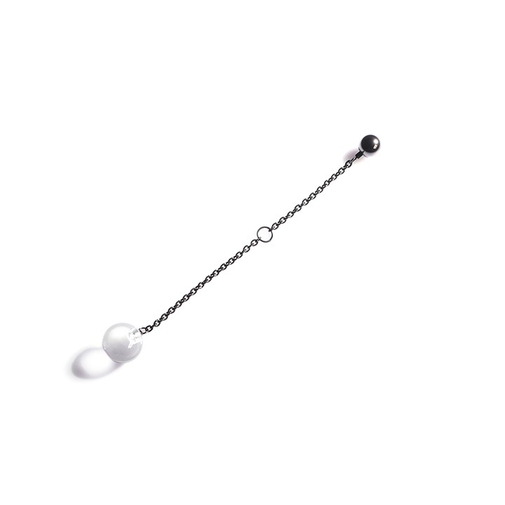 クリア＆メタルボールネジチャーム