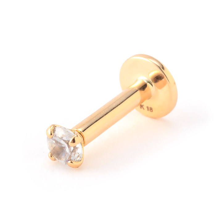 引っかからない、つけっぱなしピアス。 K18金/プラチナ