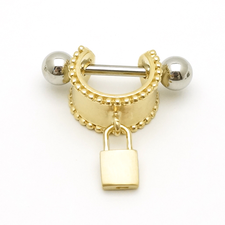 ボディピアス ピアス カフス バーベル 南京錠 鍵 key MEDISTORE MEDI STORE