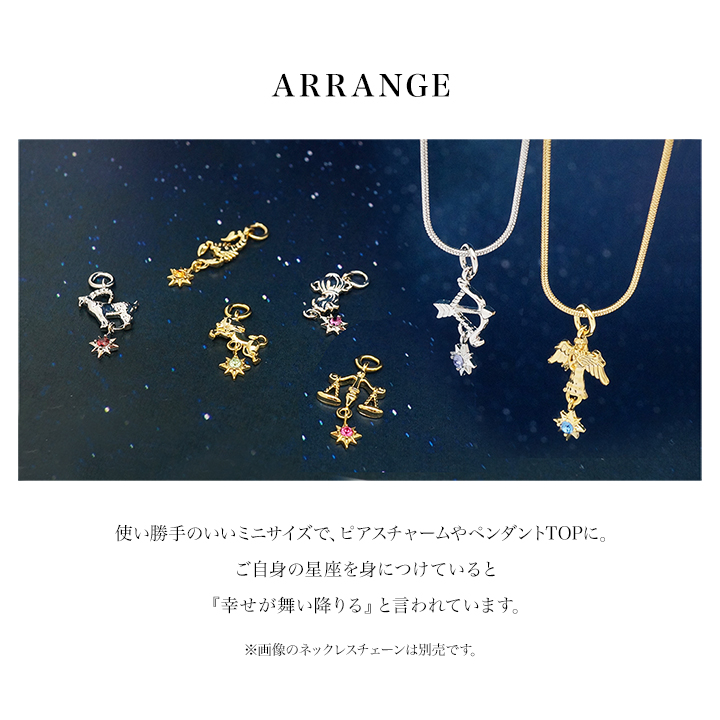 Horoscope】 12星座チャーム