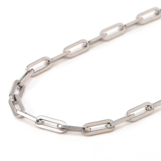 スクエアチェーンネックレス