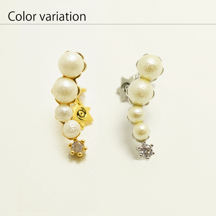 ピアッサー 金属アレルギー対応 両耳セット 耳たぶ用 18G ×2個